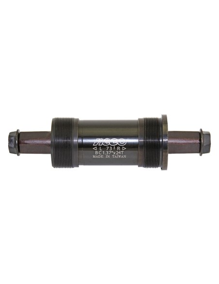 Bottom Bracket Cartridge Square Set 73mm 122.5mm Black.